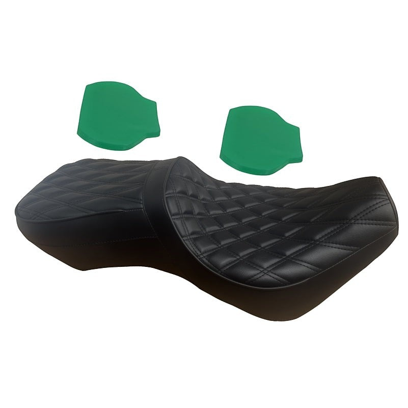 Honda Rebel CMX 1100 double diamond stitch dual gel comfort seat for 2021-2026 models