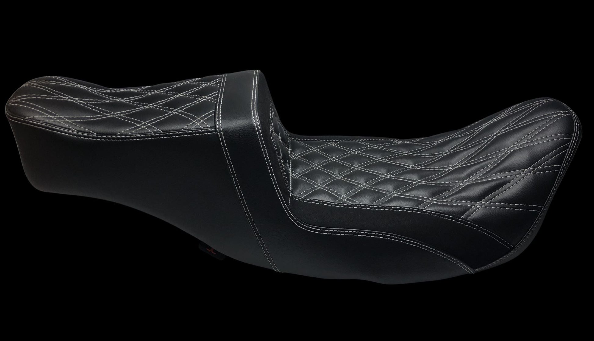 Harley Davidson Touring Gel Performance Seat - Sidewinder with Royal Diamond 09-23 Champ Customs Shop