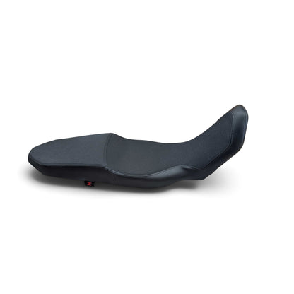 Champ Customs Shop Yamaha Tenere 700 Adventure Pro gel seat with black marine-grade vinyl and full gripper top