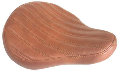 Real Leather Universal Solo Seat Harley Yamaha Chopper Bobber Honda Triumph