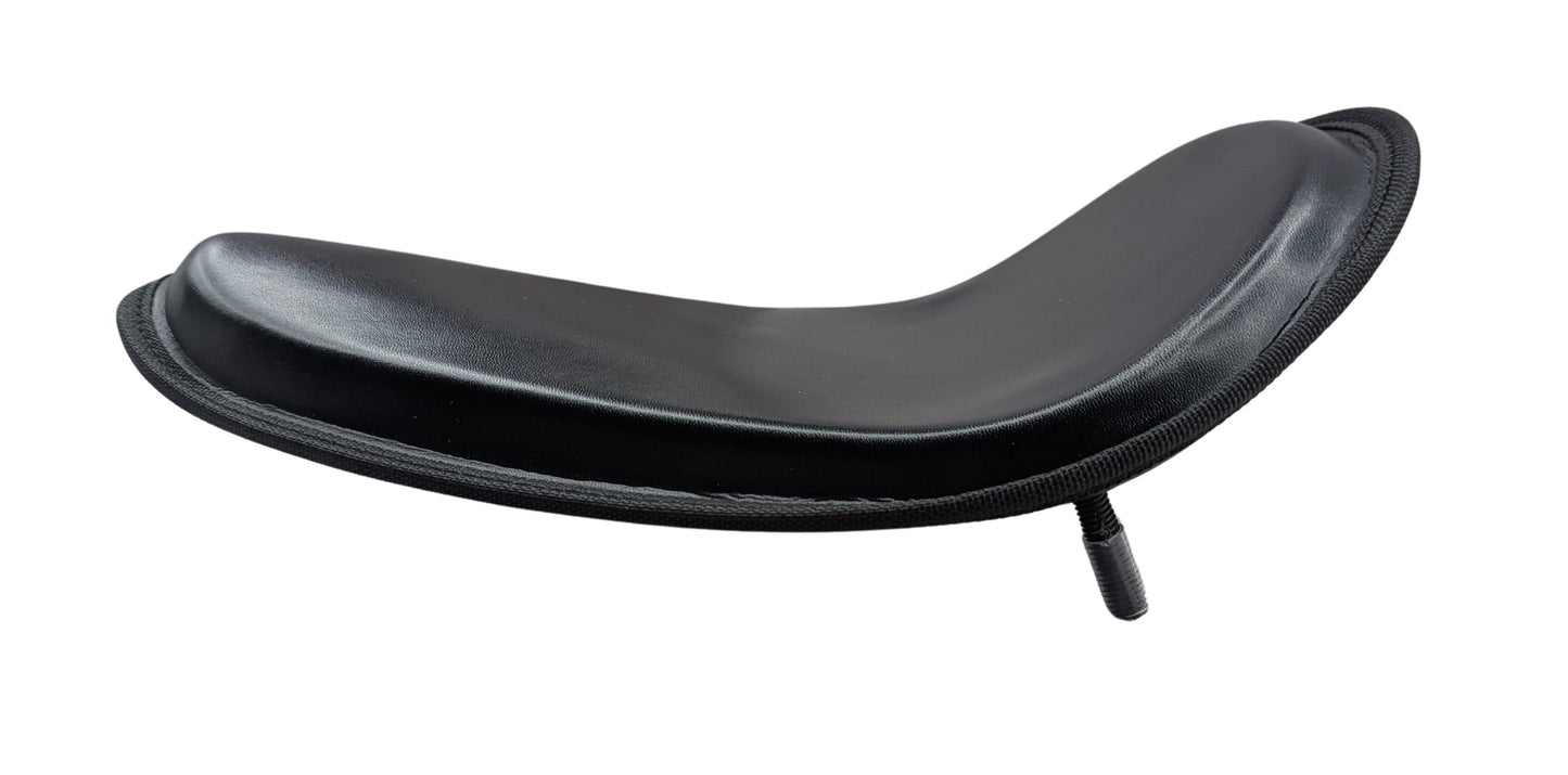 Thin High Back Low Profile Solo Seat for Custom Harley Chopper Bobber Yamaha Champ Customs Shop