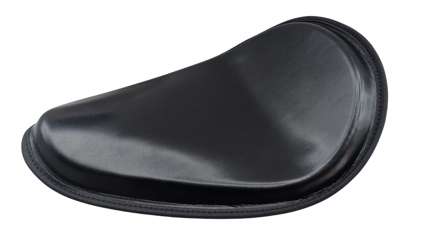 Thin High Back Low Profile Solo Seat for Custom Harley Chopper Bobber Yamaha Champ Customs Shop
