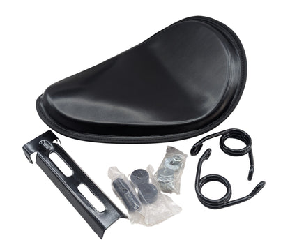 Thin High Back Low Profile Solo Seat for Custom Harley Chopper Bobber Yamaha Champ Customs Shop